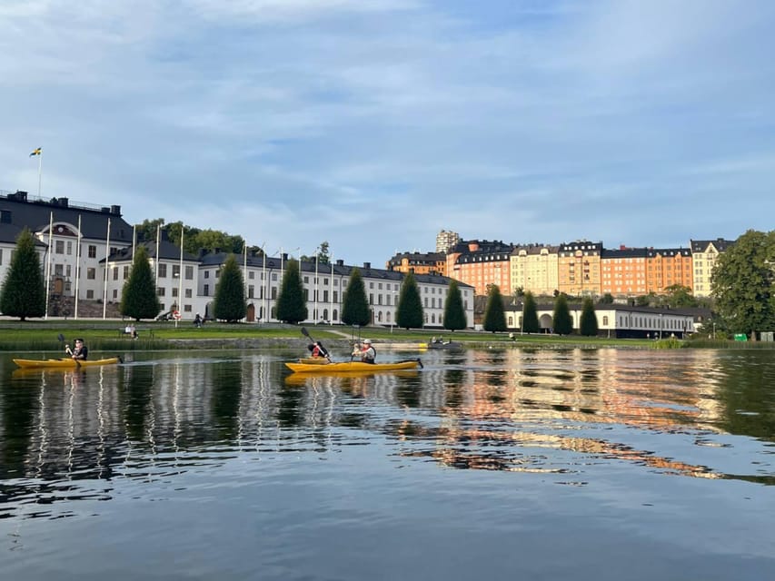 Stockholm: Sunset Kayak Tour in the City + Swedish Fika - Starting at Rålis Kayak on Kungsholmen