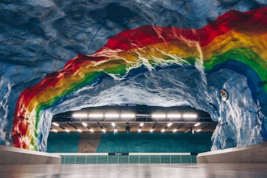 Stockholm: Underground Metro Art Ride with a Local Guide - Archaeological details beneath the city