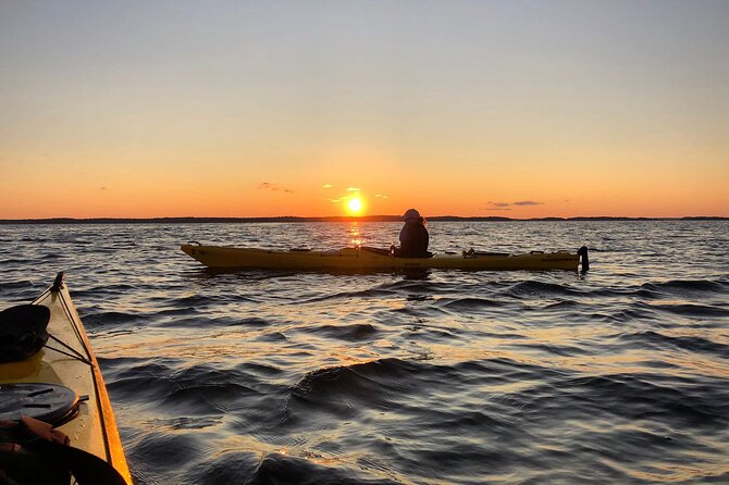 Sunset Kayak Tour in the Stockholm Archipelago + Swedish Fika - Learning the basics before you paddle out