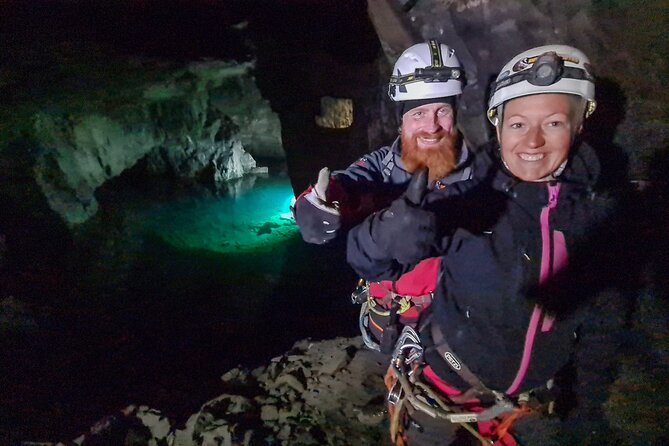 Underground Adventure Tour in Sweden - Descending into the old excavation rooms