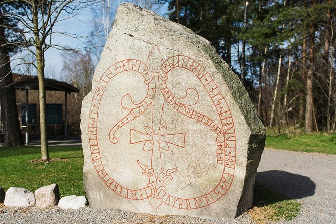 Viking History and Swedish Countryside Tour to Sigtuna & Uppsala - Täby and Jarlabanke’s Bridge: power written in stone