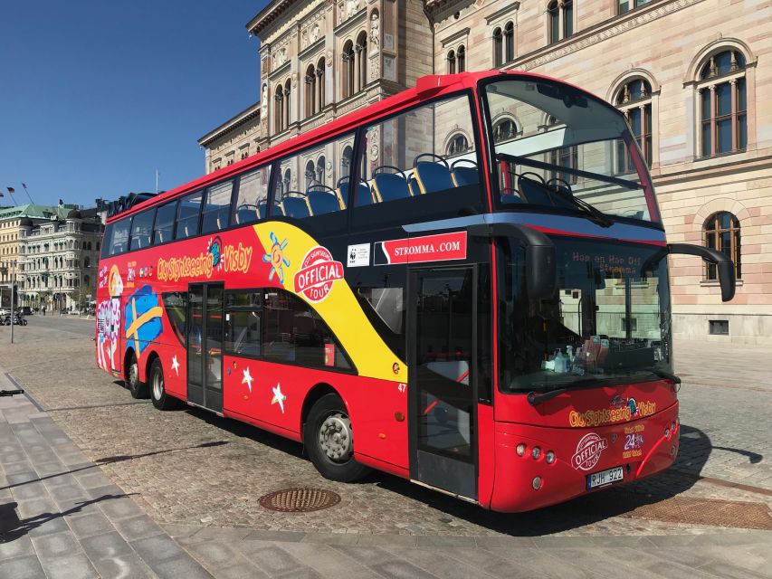 Visby: Hop-On Hop-Off 1 day Bus Tour - How the hop-on, hop-off system works