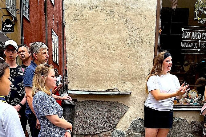 Walking Tour of Stockholm's Old Town, Gamla Stan - Mårten Trotzigs Gränd, a tight squeeze through history