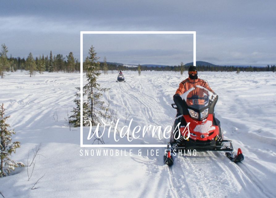 Wilderness Tour with Snowmobile & Ice Fishing - Getting dressed for the Arctic